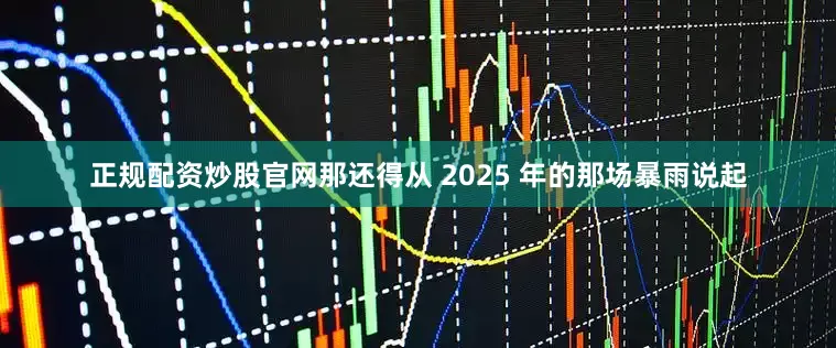 正规配资炒股官网那还得从 2025 年的那场暴雨说起